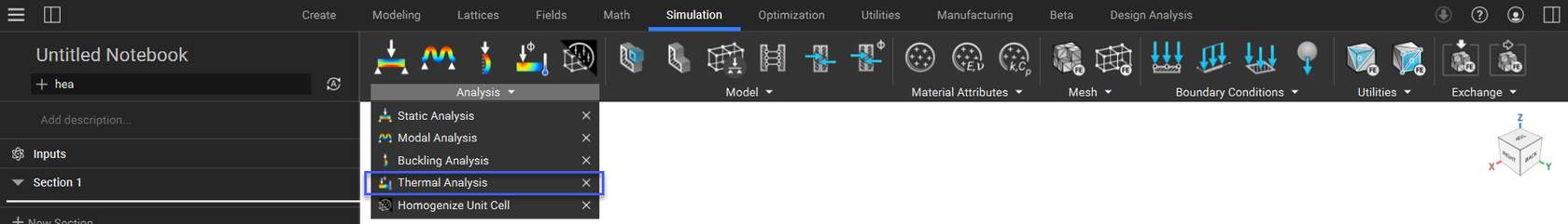 Thermal Analysis – Current Capabilities – nTop Learn